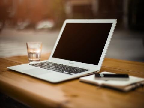 A laptop